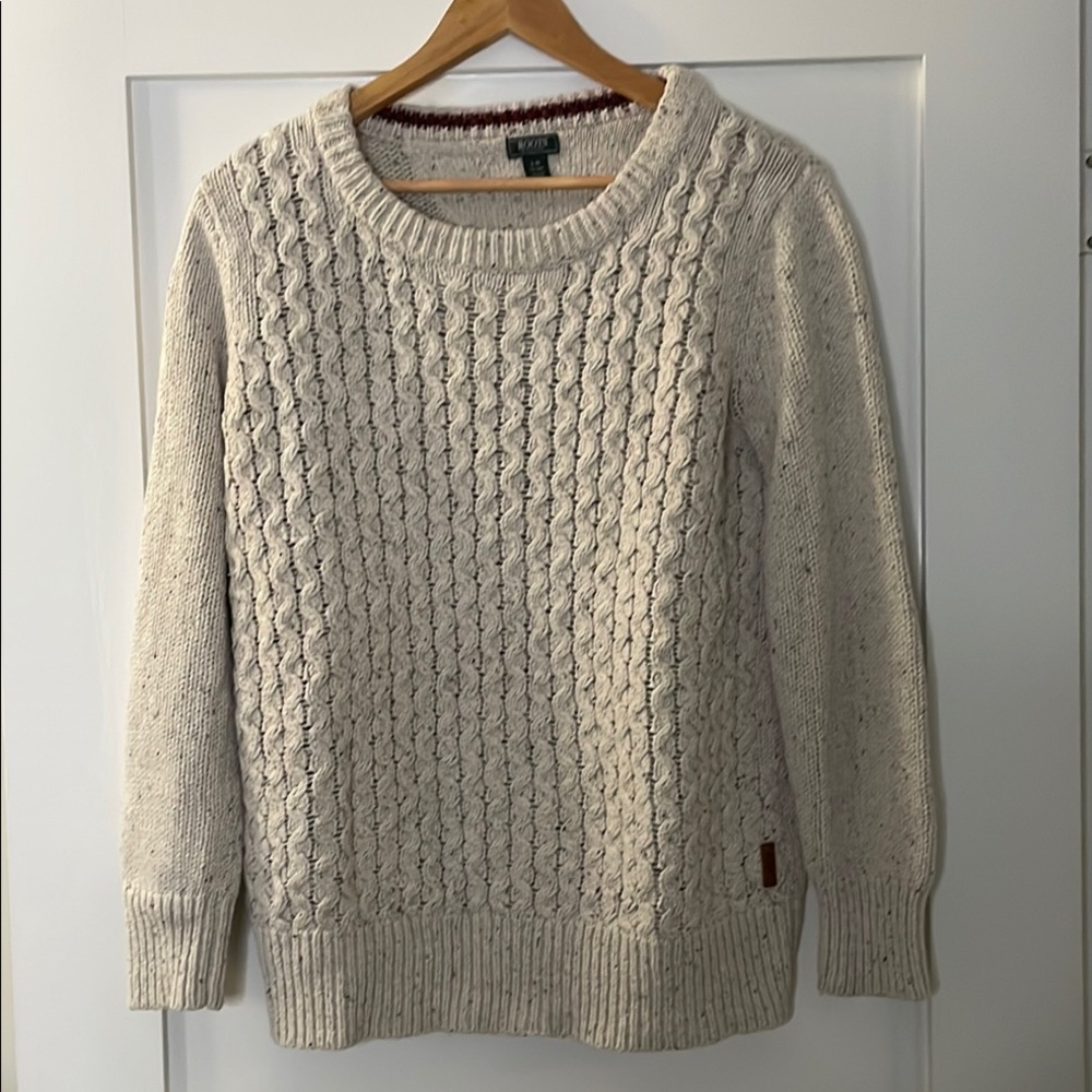 Roots Canada Beige Knit Sweater